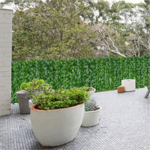 Load image into Gallery viewer, Artificial Leaf Fence Screening Roll UV Fade Protection Privacy Hedging Wall Landscaping Garden Fence Balcony Screen