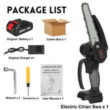 Load image into Gallery viewer, 6 Inch 88V 3000W  Electric ChainSaw (10-15 day delivery)