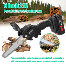 Load image into Gallery viewer, KKmoon 21V 6inch Portable Electric Pruning-Saw (10-15 day delivery)