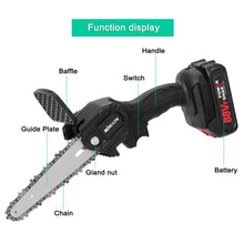 Load image into Gallery viewer, KKmoon 21V 6inch Portable Electric Pruning-Saw (10-15 day delivery)