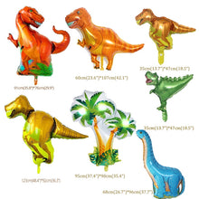 Загрузить изображение в средство просмотра галереи, 97pcs Dinosaur Birthday Party Decoration Balloons Arch Garland Kit Happy Birthday Balloons foil Curtains dino Themed Party Favor