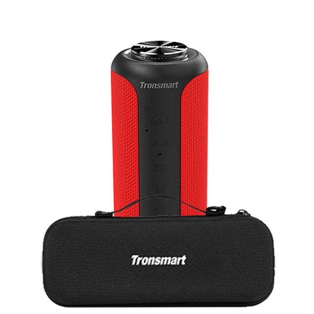 Tronsmart T6 Plus (Upgraded Edition) Bluetooth 5.0 Speaker 40W Portable TWS Speaker IPX6 Column with NFC,TF Card,USB Flash Drive, UK Delivery 2-3 Weeks
