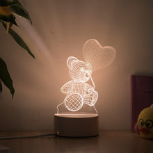 Load image into Gallery viewer, Decorative Night 3D lamp

