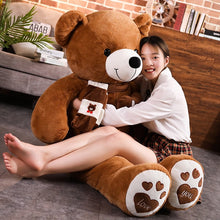 Загрузить изображение в средство просмотра галереи, Teddy bear with scarf Plush toys Pillow for children UK Delivery 2-3 Weeks
