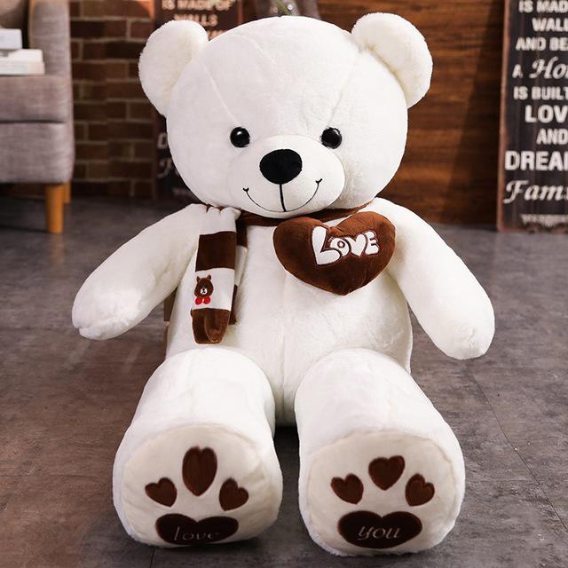 Teddy bear with scarf Plush toys Pillow for children UK Delivery 2-3 Weeks