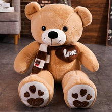 Загрузить изображение в средство просмотра галереи, Teddy bear with scarf Plush toys Pillow for children UK Delivery 2-3 Weeks
