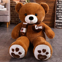 Загрузить изображение в средство просмотра галереи, Teddy bear with scarf Plush toys Pillow for children UK Delivery 2-3 Weeks
