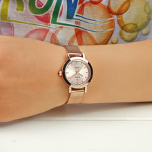 Load image into Gallery viewer, WWOOR Famous Brand Watch For Women Top Luxury Rose Gold Women Bracelet Watch Ladies Fashion Dress Quartz Wrist Watch reloj mujer
