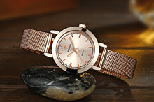 Load image into Gallery viewer, WWOOR Famous Brand Watch For Women Top Luxury Rose Gold Women Bracelet Watch Ladies Fashion Dress Quartz Wrist Watch reloj mujer
