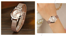 Load image into Gallery viewer, WWOOR Famous Brand Watch For Women Top Luxury Rose Gold Women Bracelet Watch Ladies Fashion Dress Quartz Wrist Watch reloj mujer
